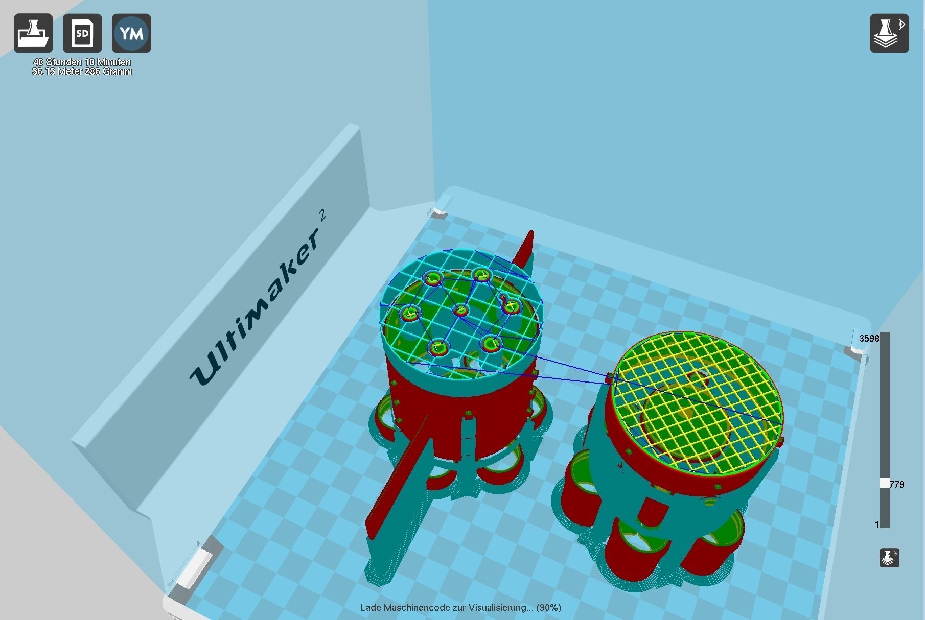 Orion Nuke Driven Hypothetical Spaceship Concept 3D print model_40