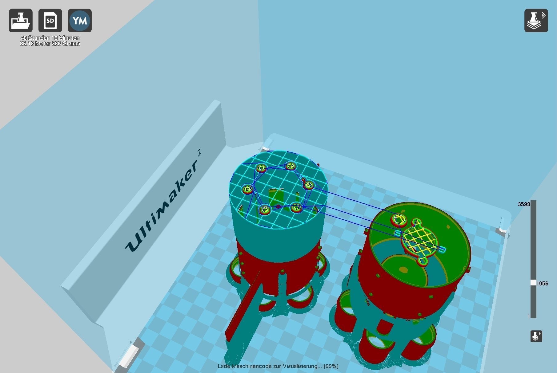 Orion Nuke Driven Hypothetical Spaceship Concept 3D print model_39