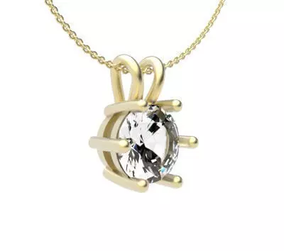 6 Claw Pendant 3D print model_0