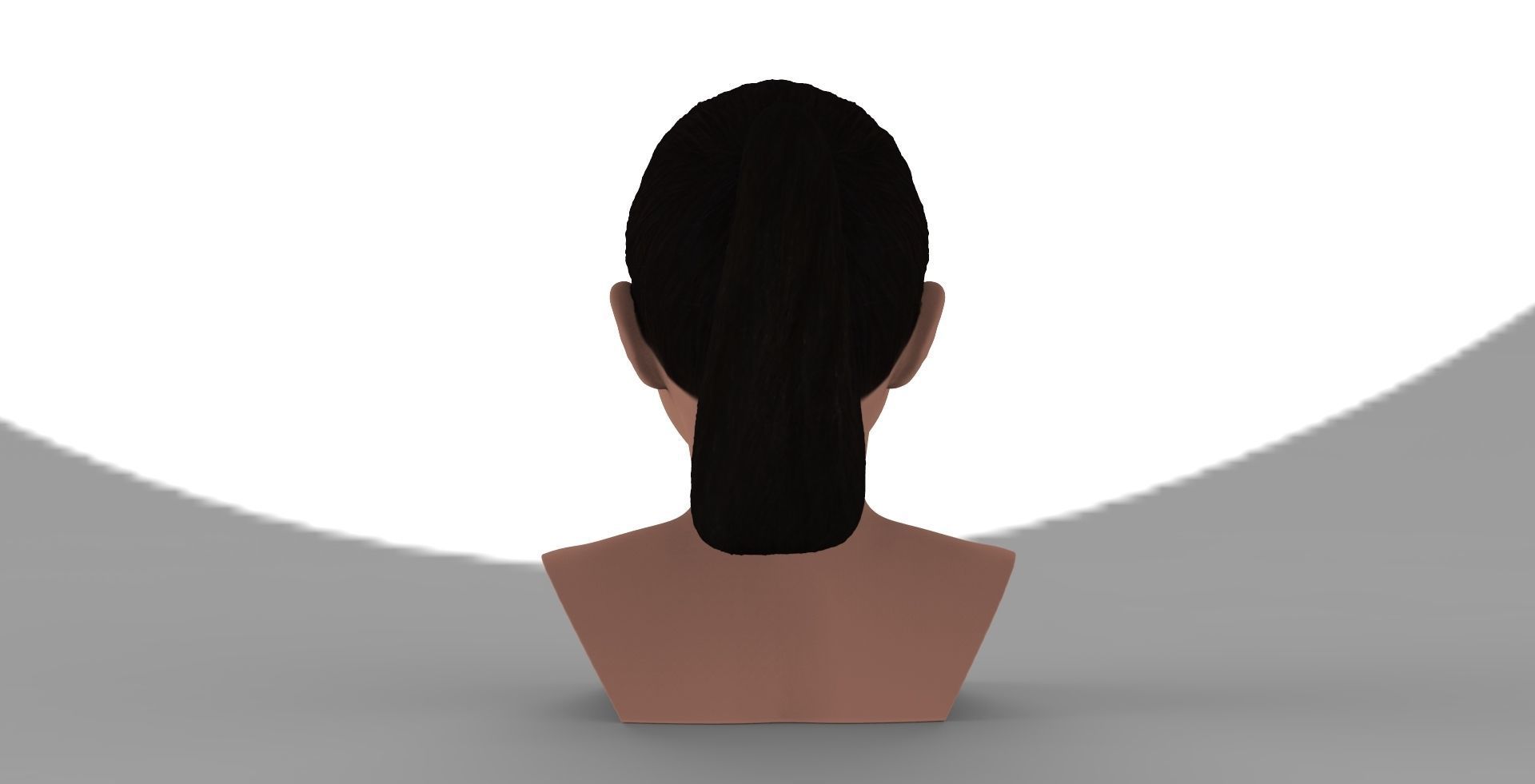 Selena Gomez bust ready for full color 3D printing 3D print model_5