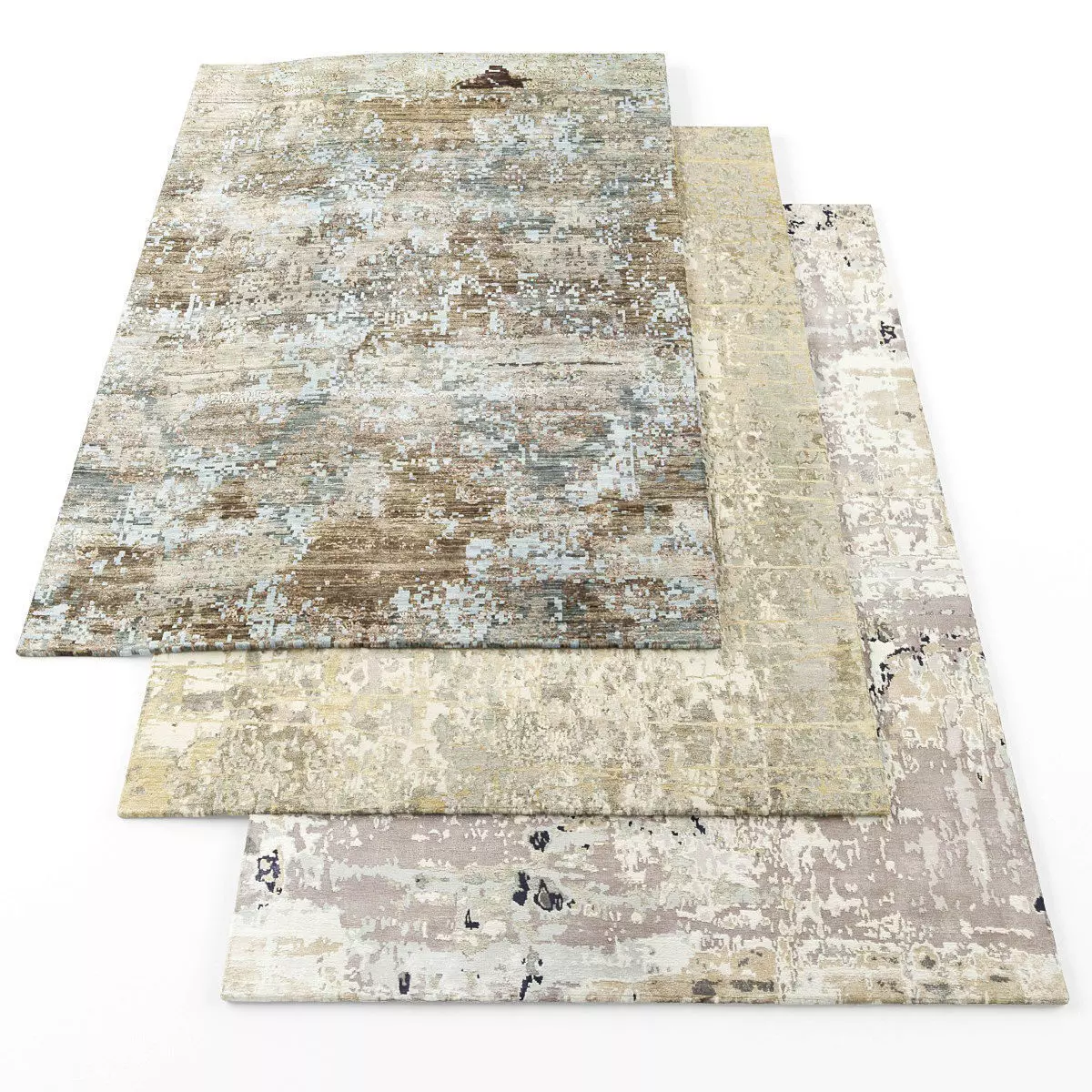 FAYETTE STUDIO CONTEMPORARY RUGS2 Low-poly 3D model_0