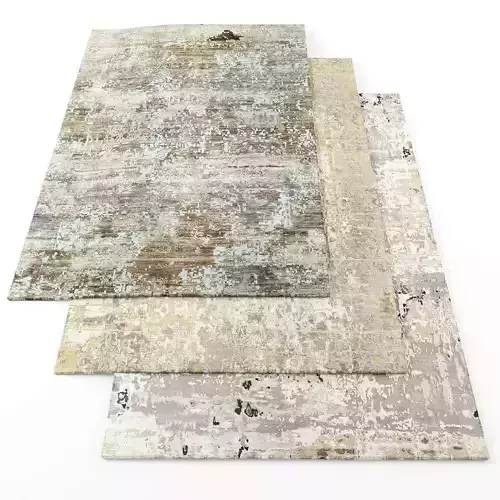 FAYETTE STUDIO CONTEMPORARY RUGS2 Low-poly 3D model