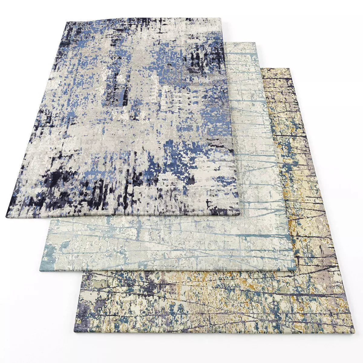 FAYETTE STUDIO CONTEMPORARY RUGS3 Low-poly 3D model_0