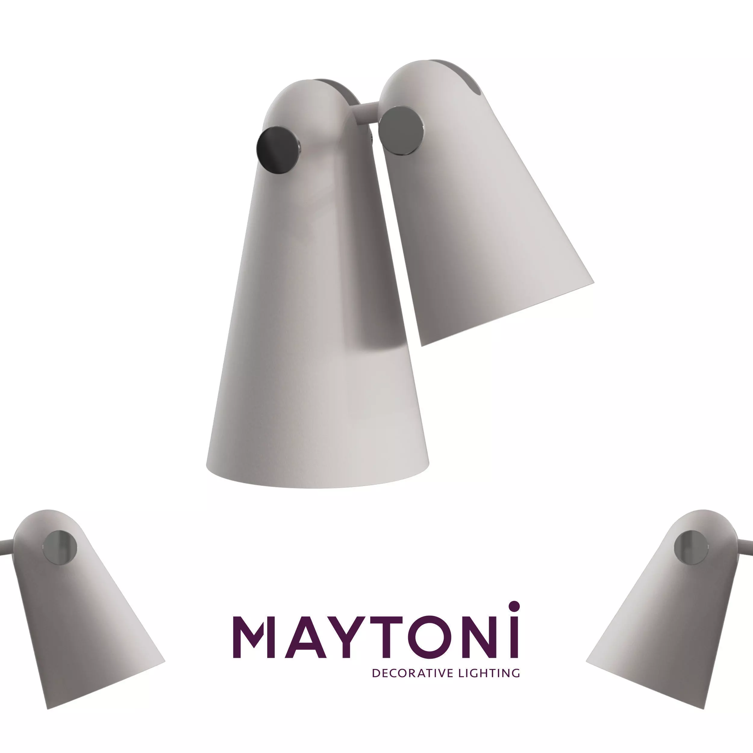 Table lamp Novara MOD619TL-01GR Maytoni Modern Free 3D model