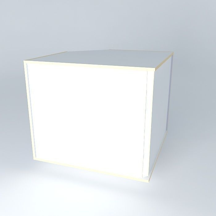 BC1D0D cube Free 3D model_1