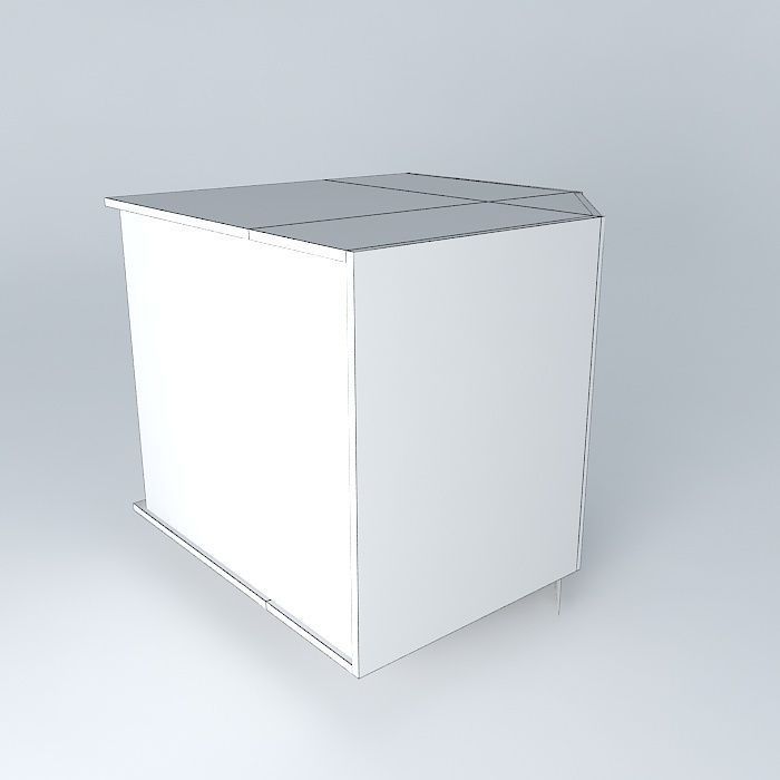 BC1D0D cube Free 3D model_3