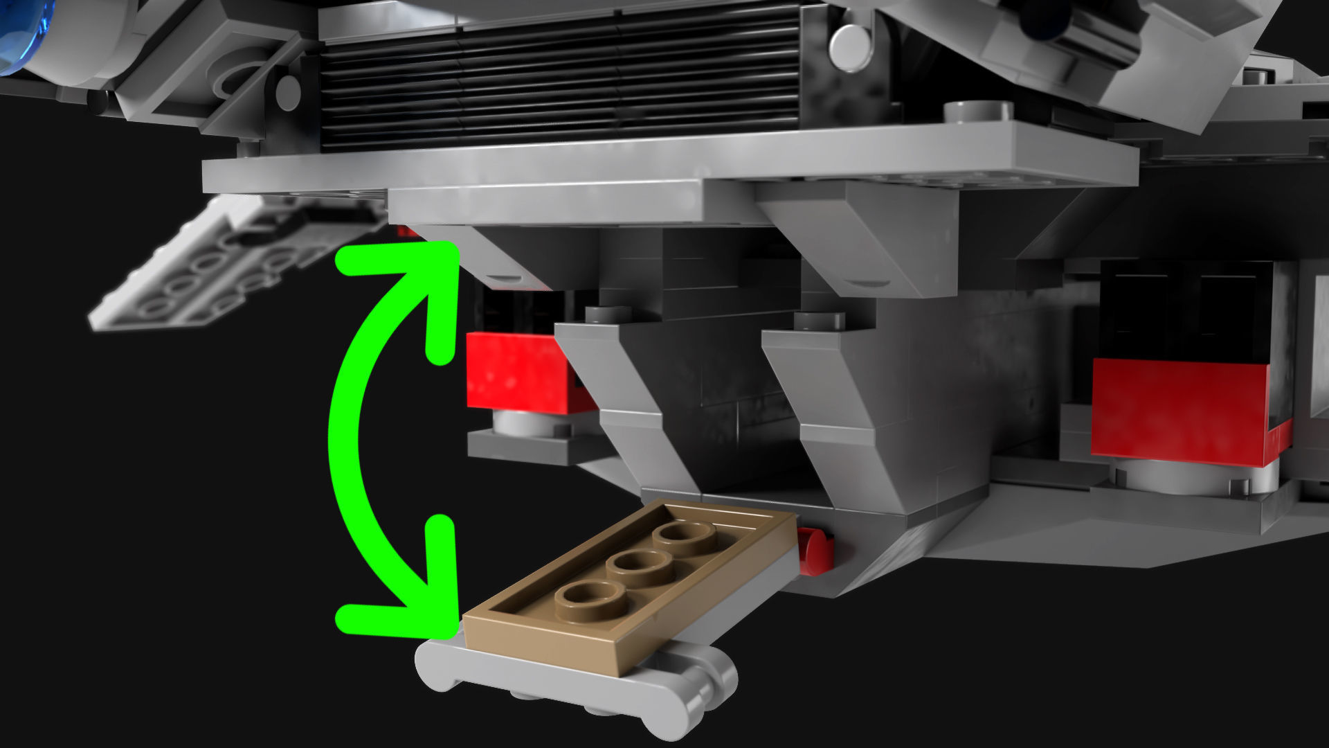 Lego Captain Marvel 3D model_7