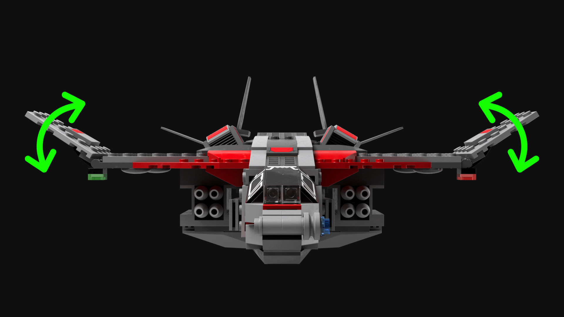 Lego Captain Marvel 3D model_8