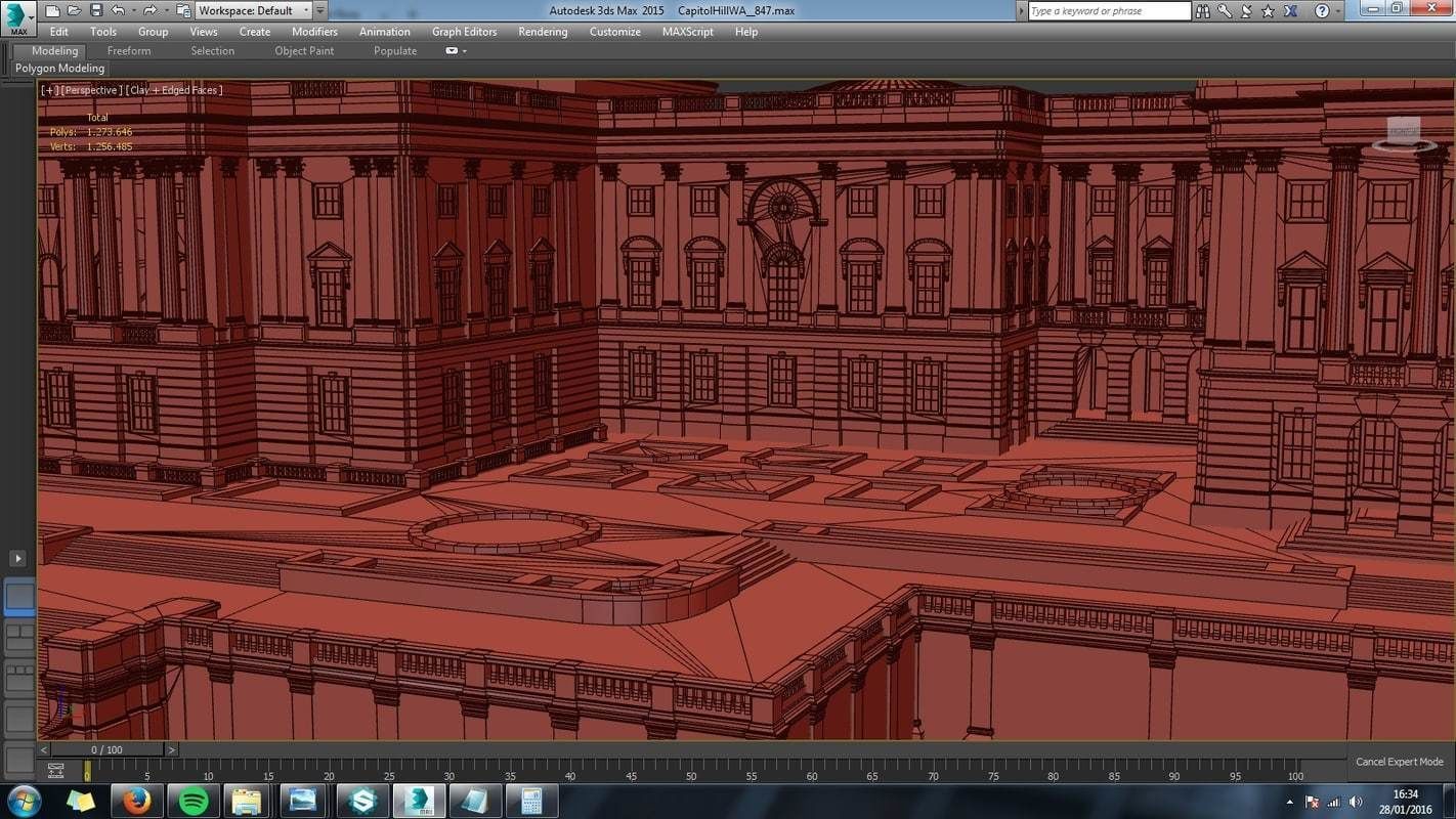 United States Capitol 3D model_11