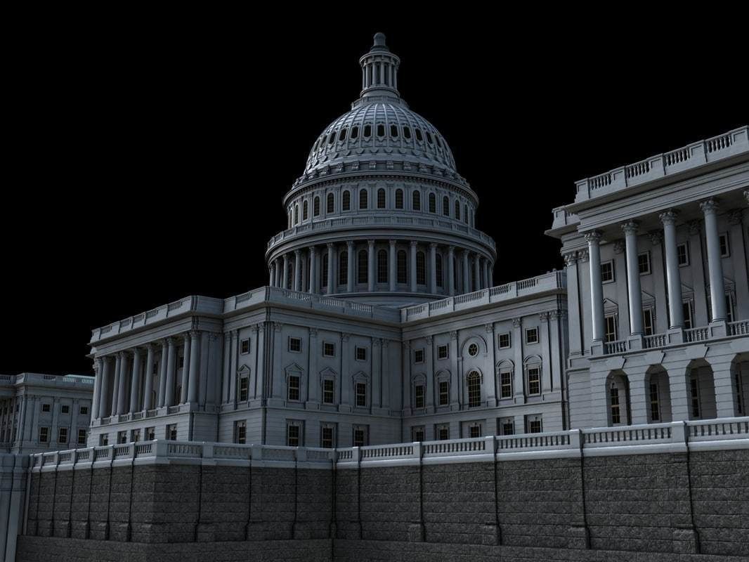 United States Capitol 3D model_8