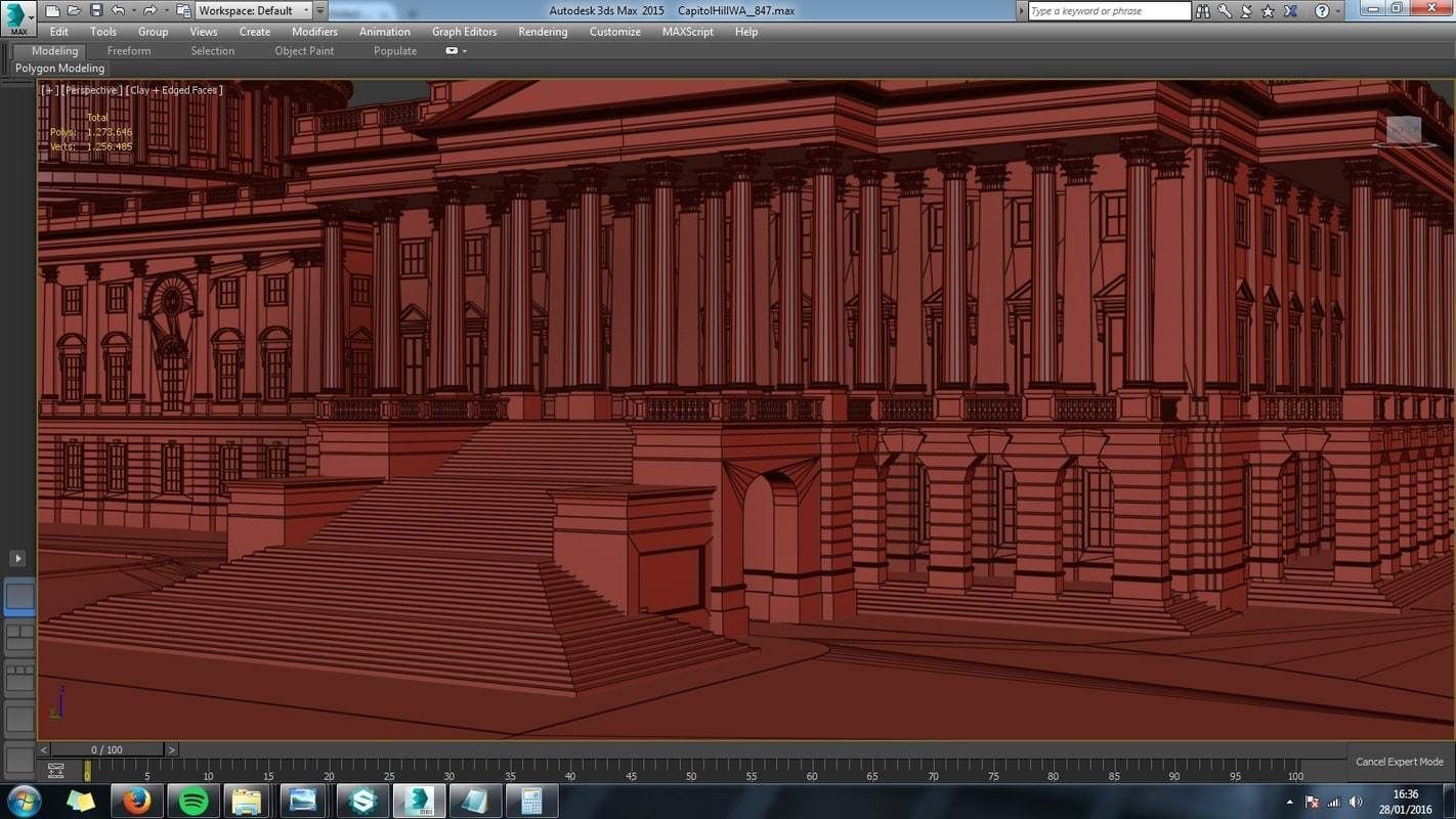 United States Capitol 3D model_2