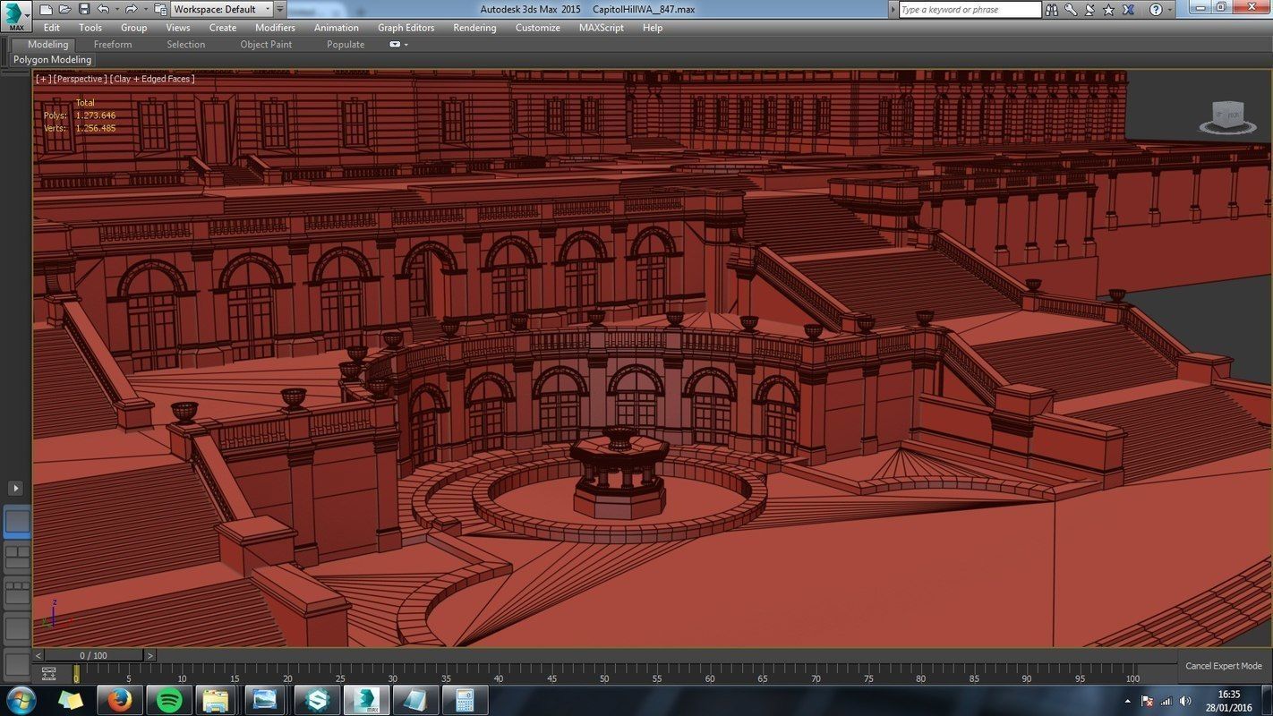 United States Capitol 3D model_1