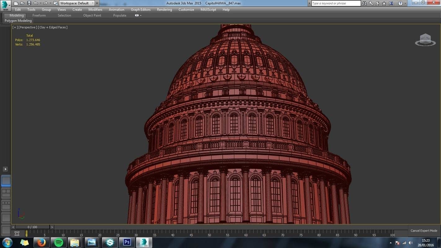 United States Capitol 3D model_9