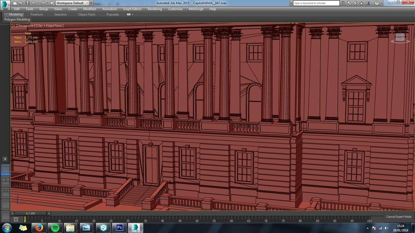 United States Capitol 3D model_10