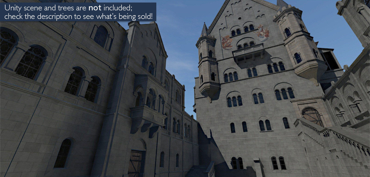 Neuschwanstein Castle 3D model_12