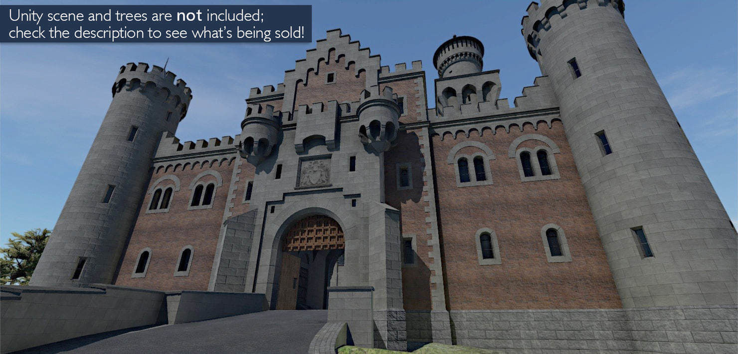 Neuschwanstein Castle 3D model_6