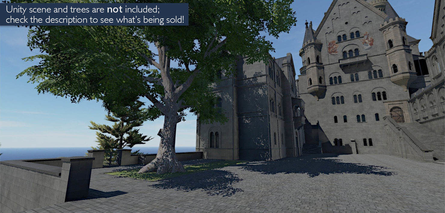Neuschwanstein Castle 3D model_13