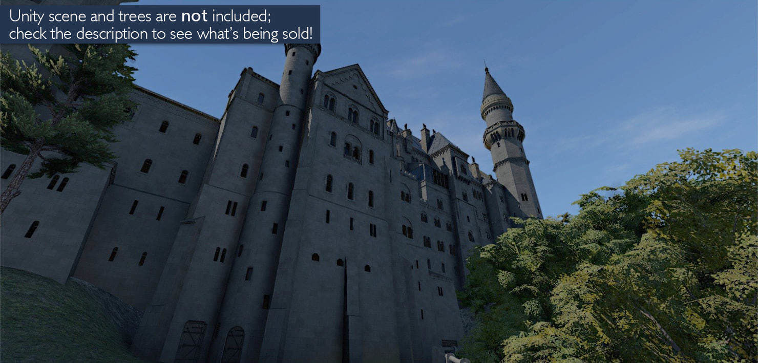Neuschwanstein Castle 3D model_4