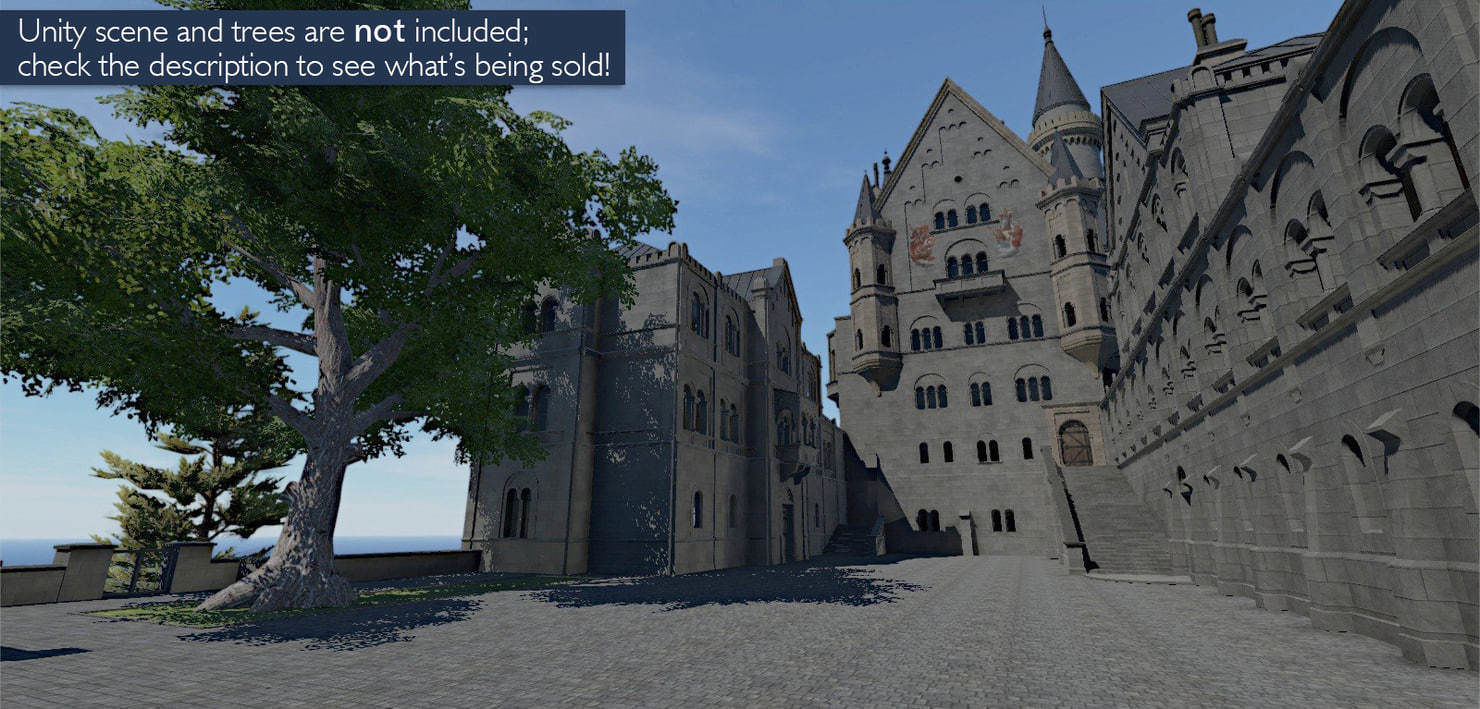 Neuschwanstein Castle 3D model_9