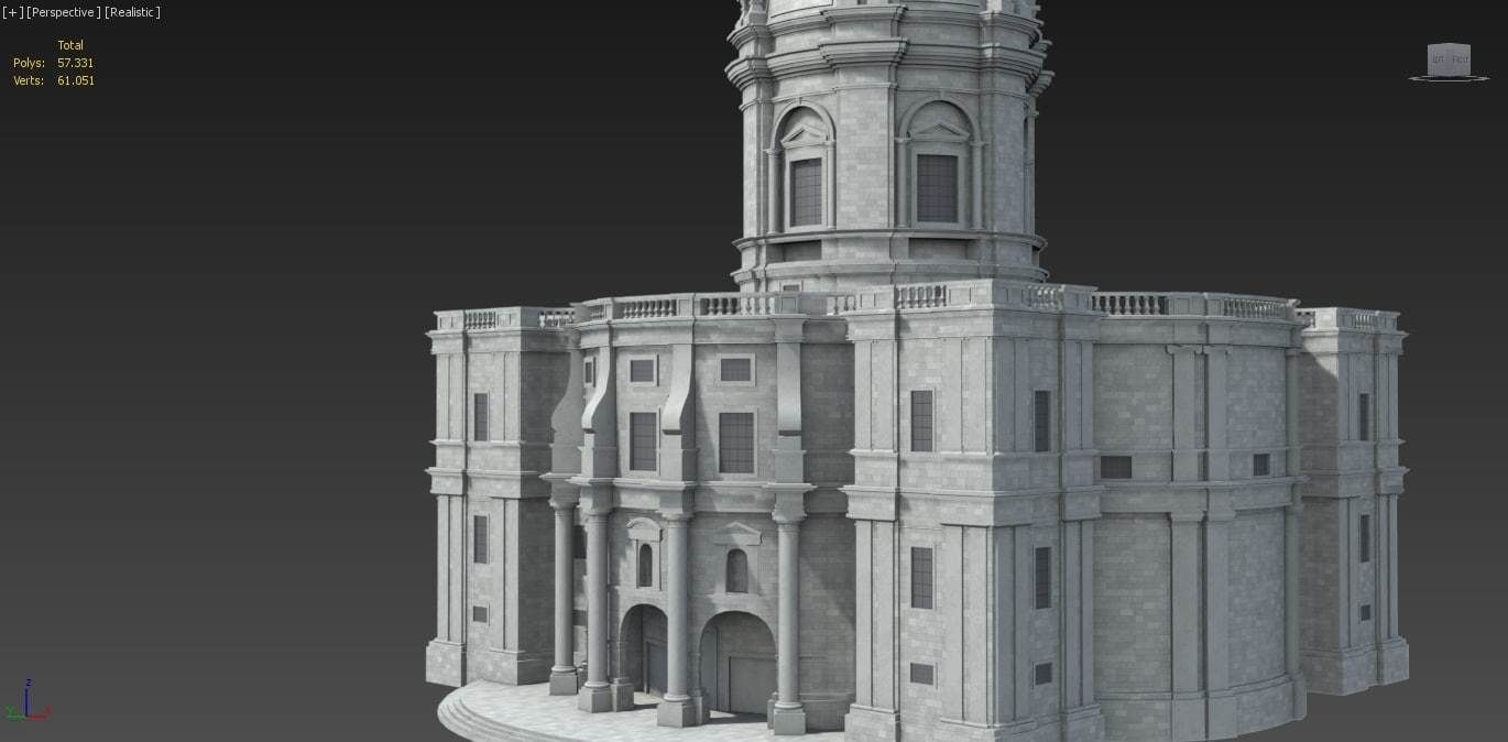 National Pantheon 3D model_8
