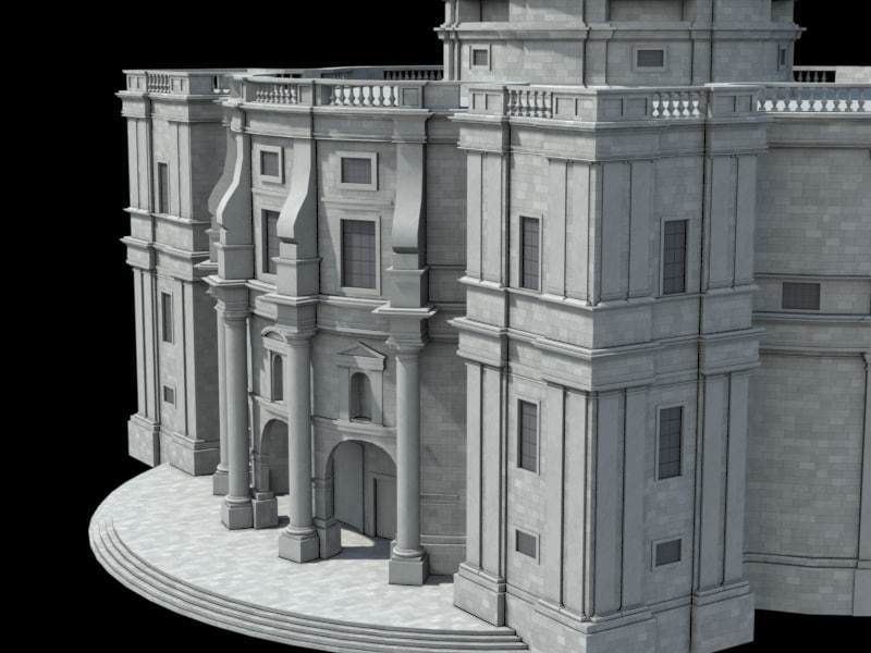 National Pantheon 3D model_1