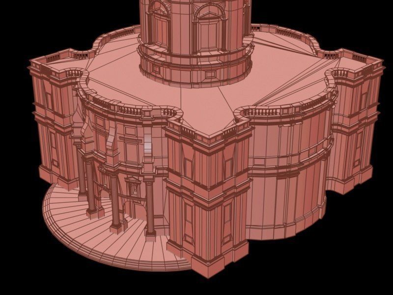 National Pantheon 3D model_7
