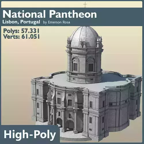 National Pantheon 3D model