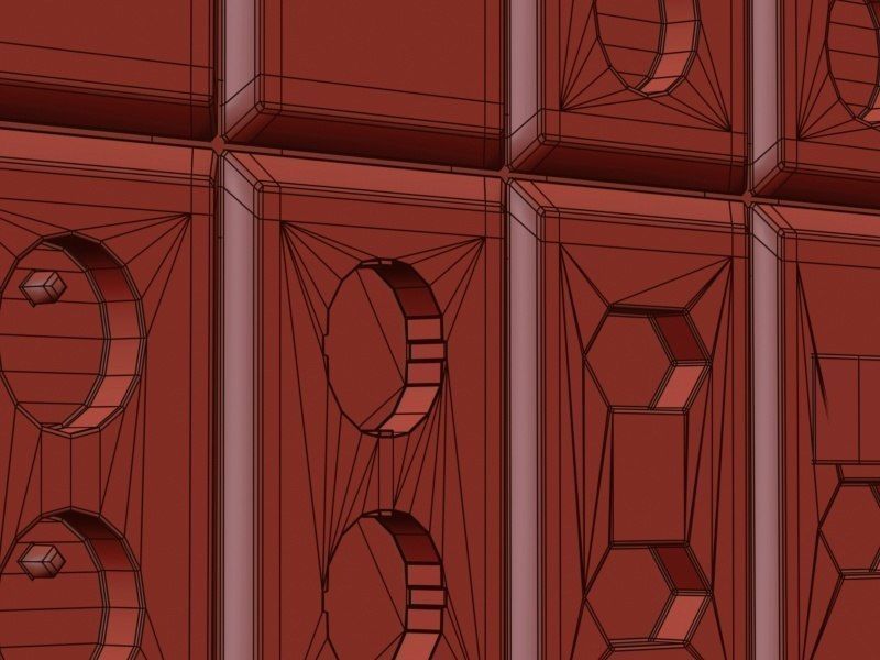 Low-Poly Outlets and Switches Low-poly 3D model_6