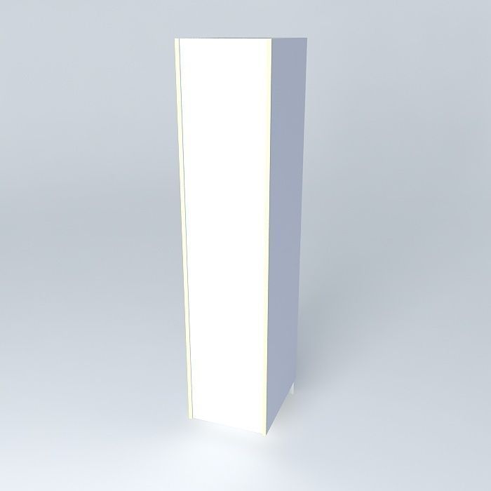 T0D tall shelf Free 3D model_1