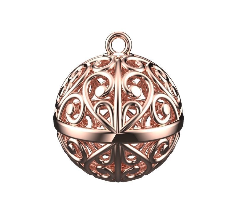 Ball Pendant 3D print model_5