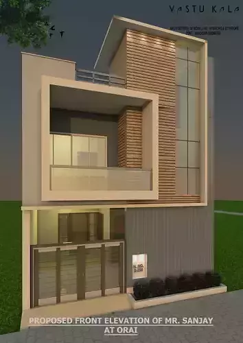 Residential House 3D model 3