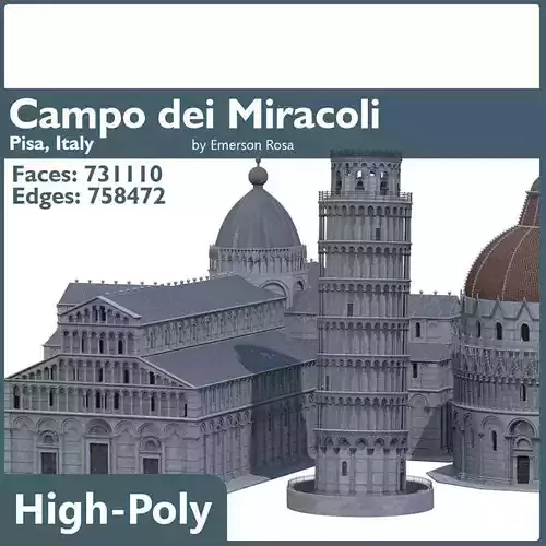 Campo dei Miracoli 3D model