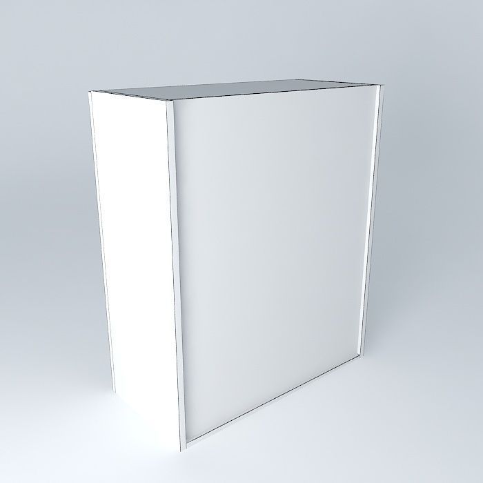 W2D box Free 3D model_4