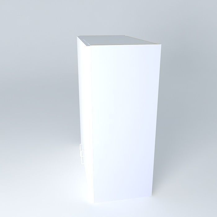 W2D box Free 3D model_2