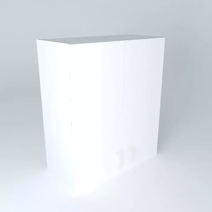 W2D box Free 3D model_0