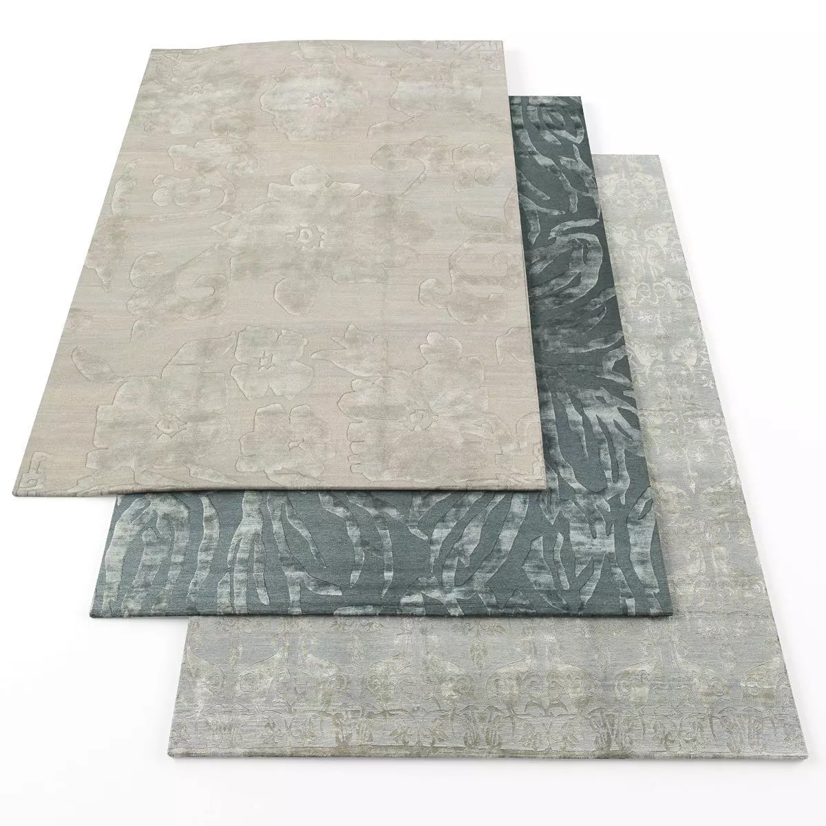 ODEGARD CARPETS5 Low-poly 3D model_0