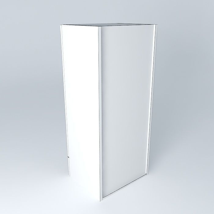 W1D1D box Free 3D model_4