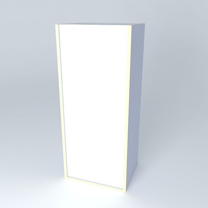 W1D1D box Free 3D model_1