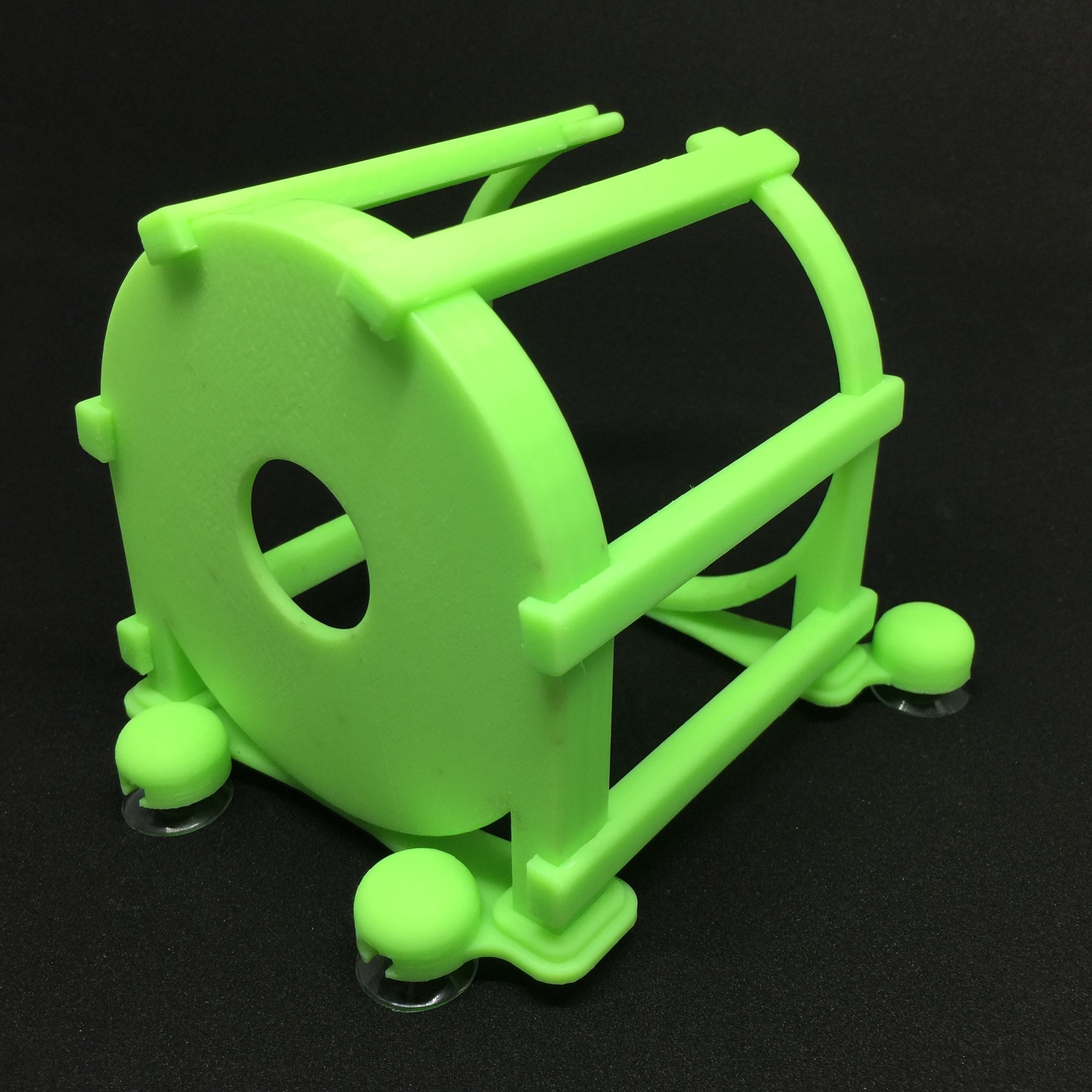 The CoffeeBath plastic tray with wheels 3D print model_5