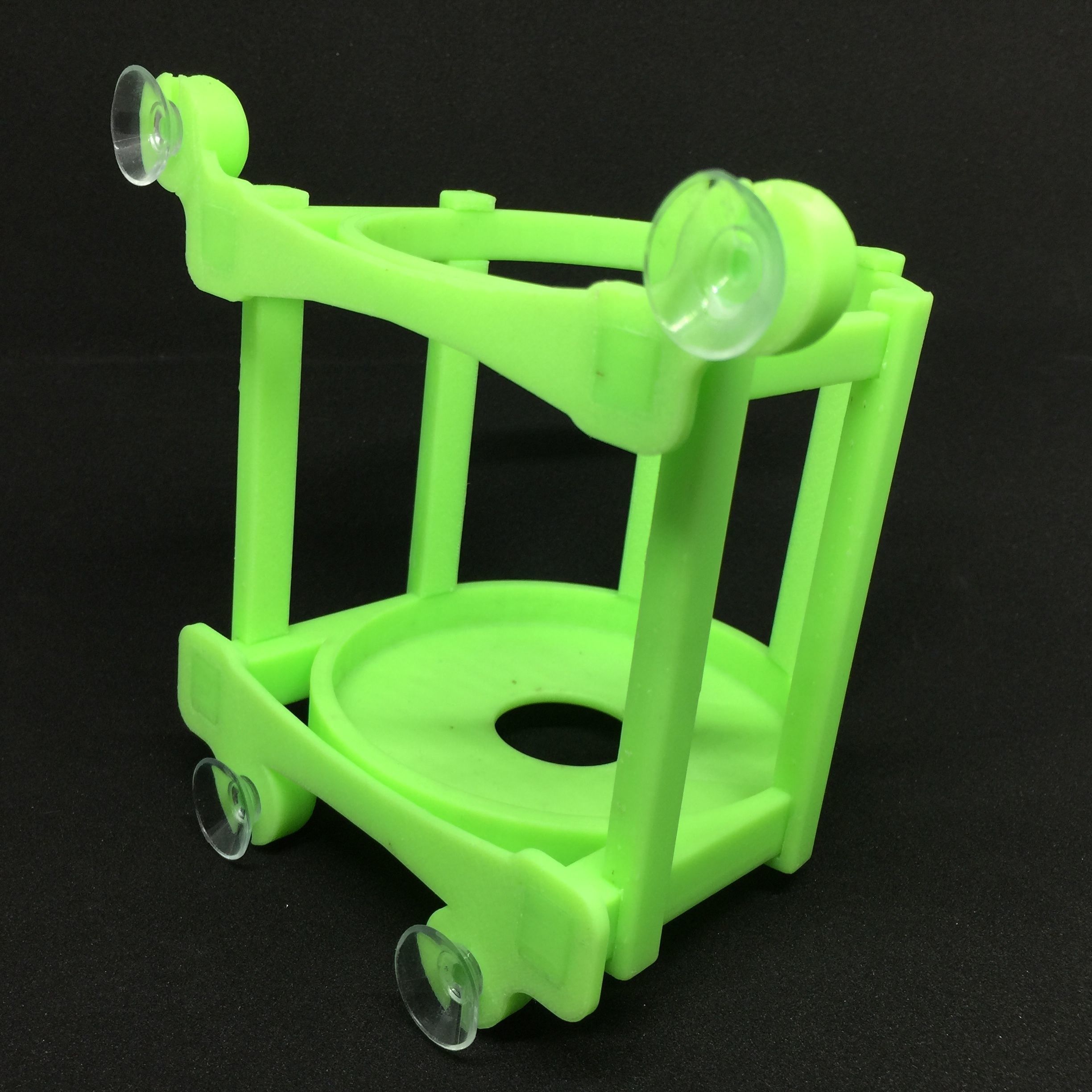 The CoffeeBath plastic tray with wheels 3D print model_3