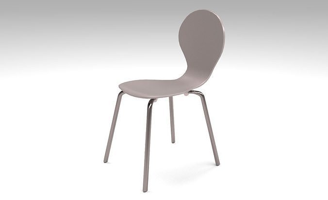 Dining Chairs Low-poly 3D model