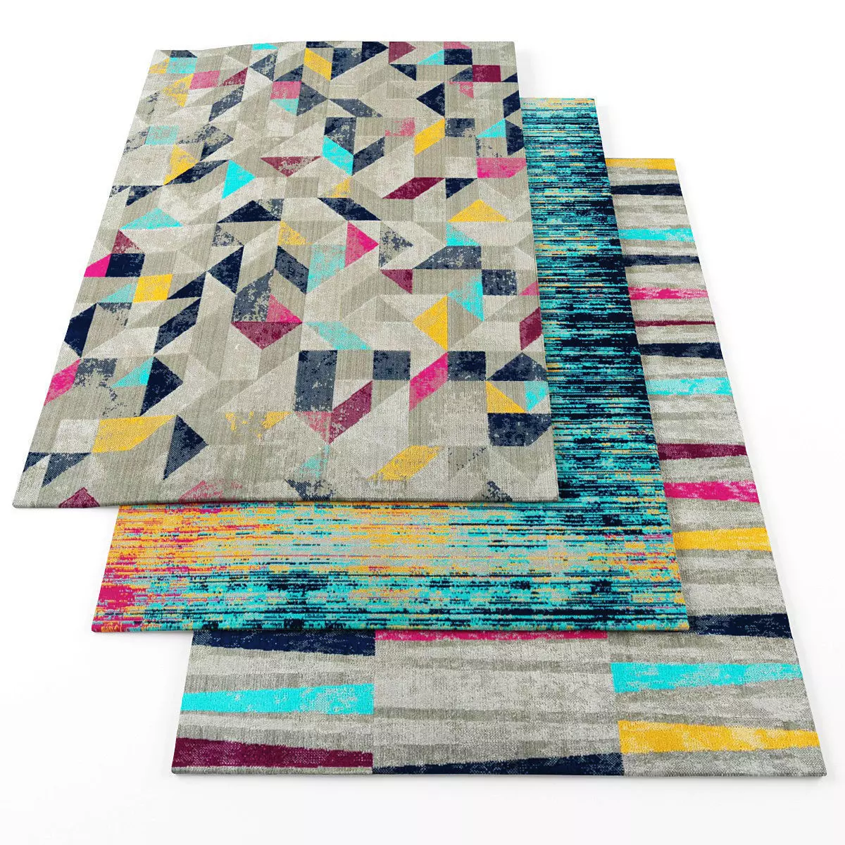 Kaleen rugs1 Low-poly 3D model_0