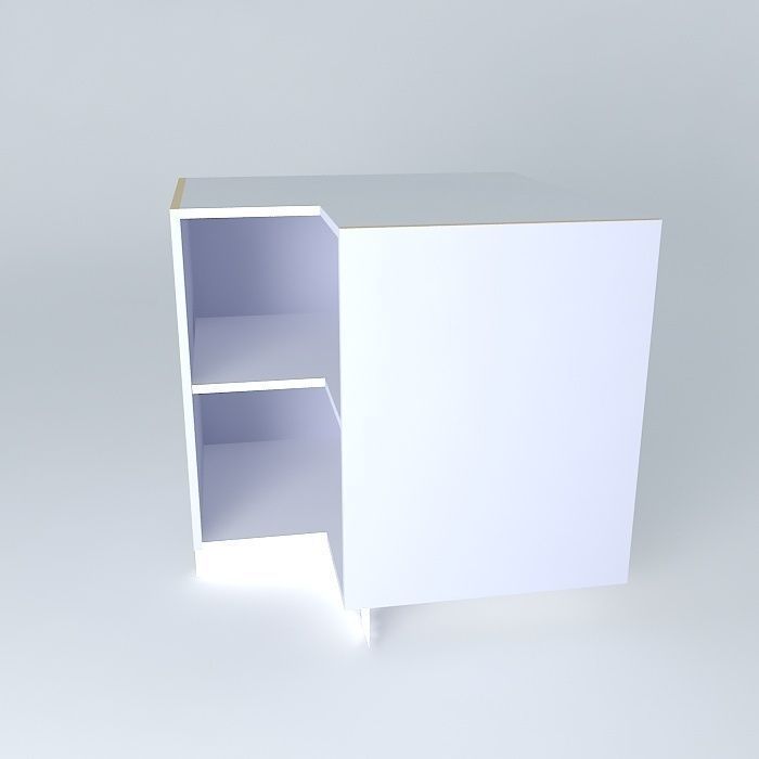 BC0D0DPC cube with light on top Free 3D model_2