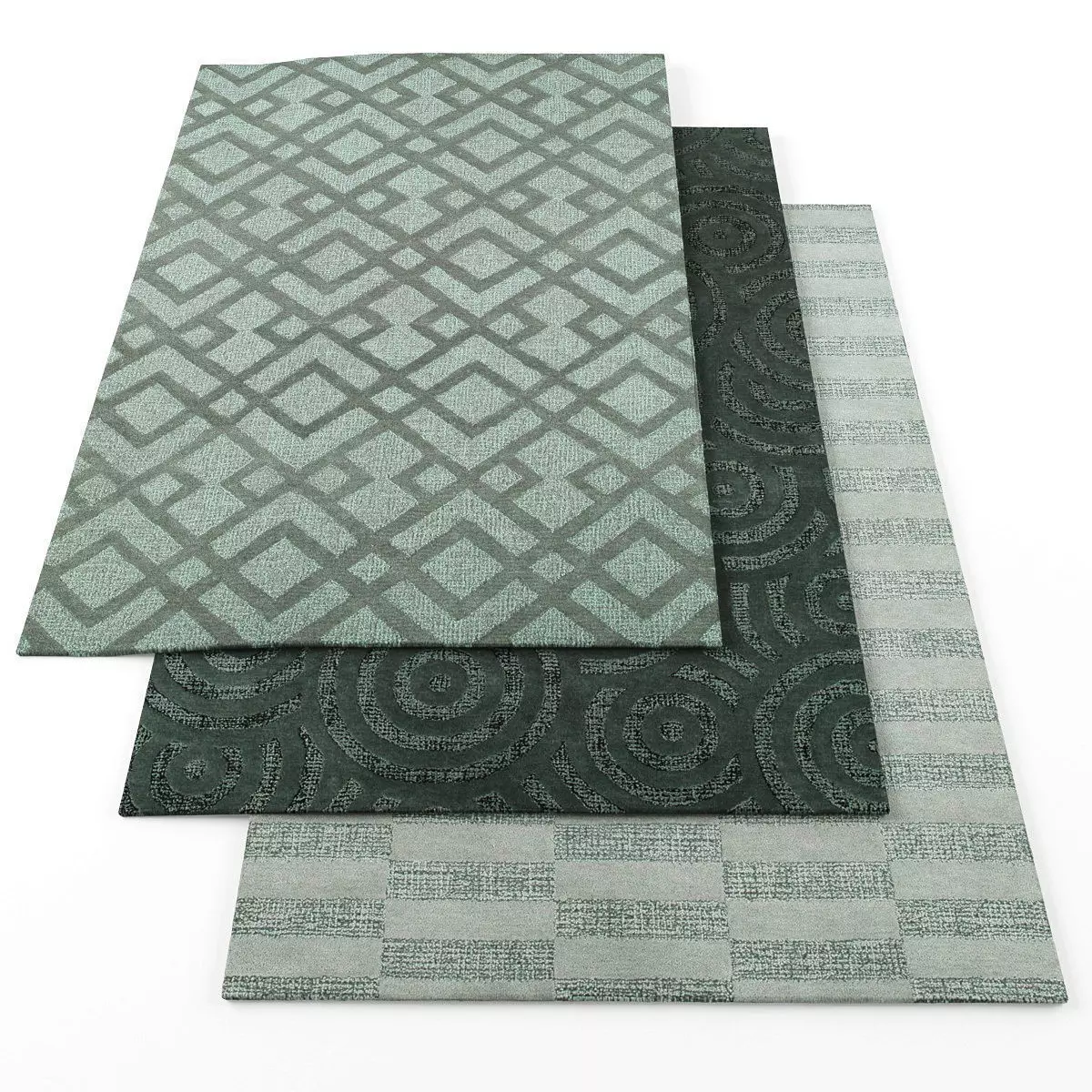 Kaleen rugs6 Low-poly 3D model_0