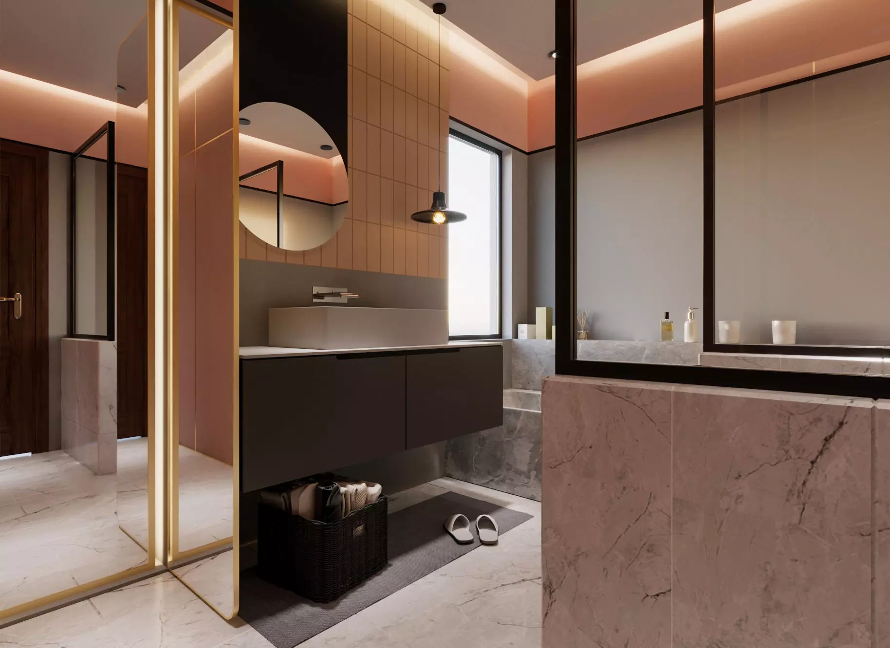 Cozy Bathroom 3D model_0