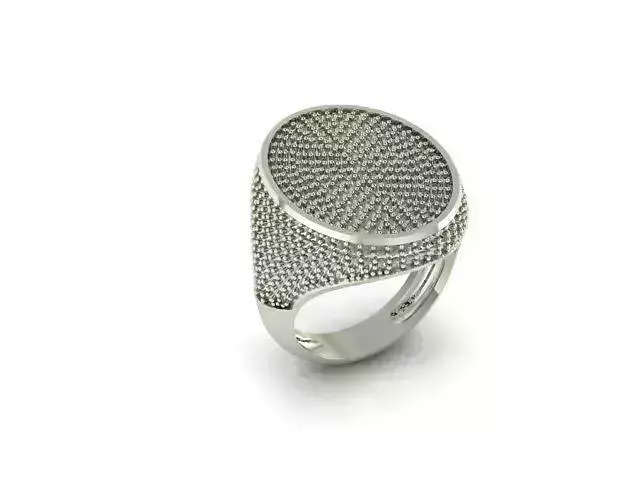 pave wedding ring