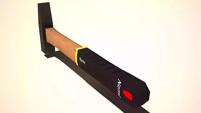Hammer Low Poly Low-poly 3D model