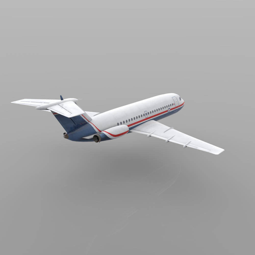 British Aircraft Corp 475 in multiple formats Low-poly 3D model_11