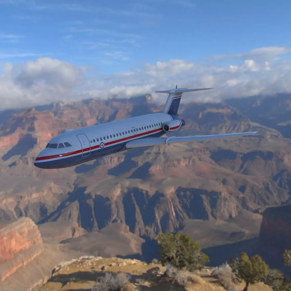 British Aircraft Corp 475 in multiple formats Low-poly 3D model_0