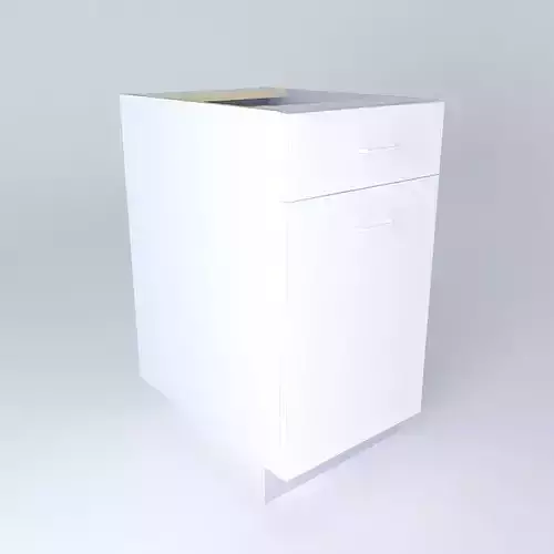 DB2D-2 cabinet with two drawers Free 3D model